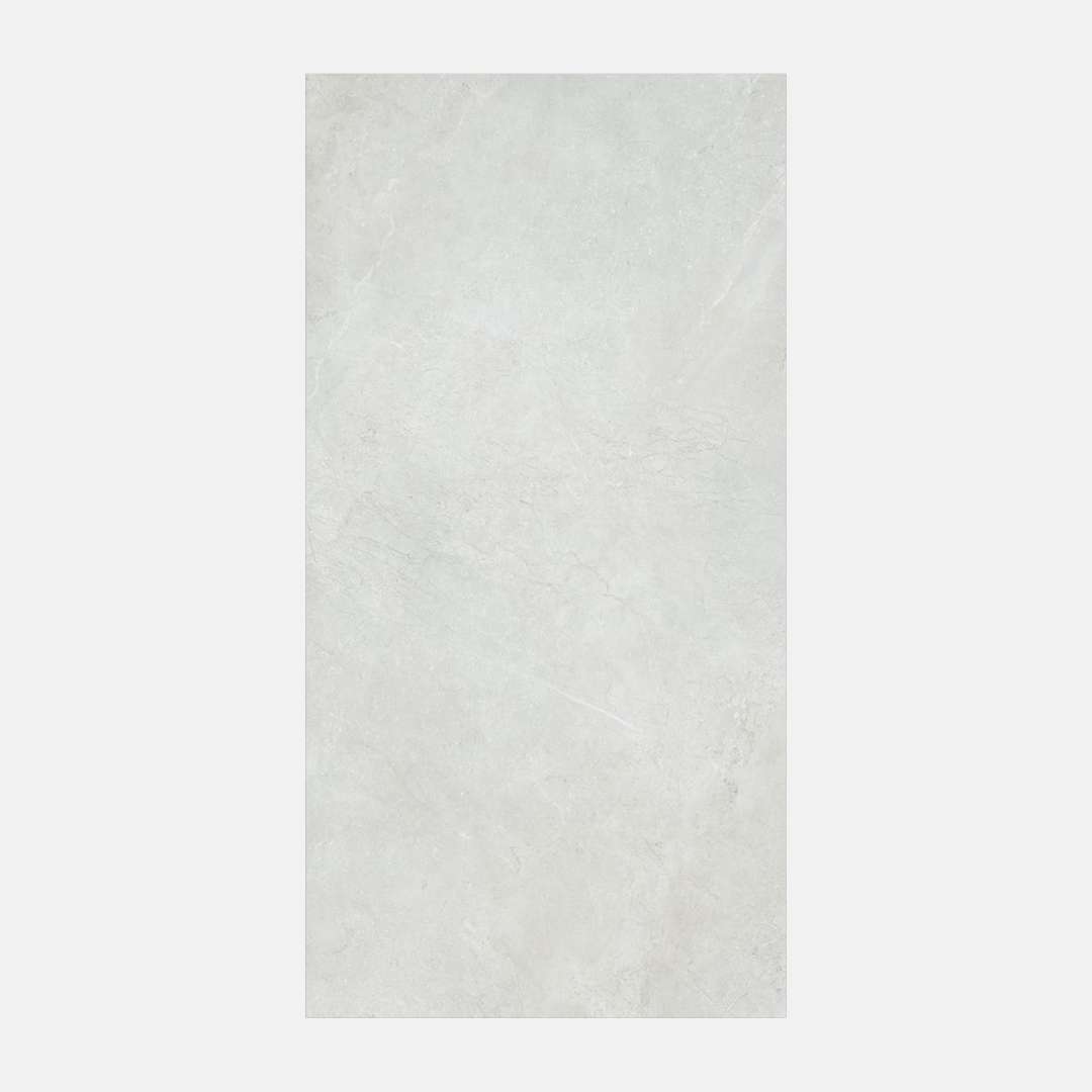 Tellaro Matte White Stone-Look Tile 300X600