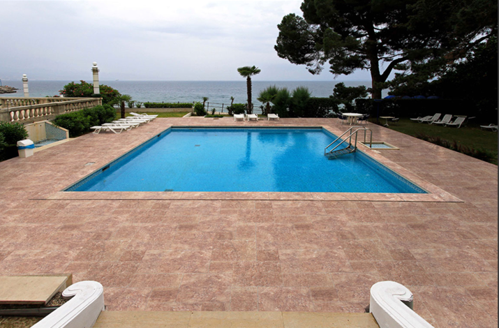 Klos External Travertine Tumbled Paver 610x406x30