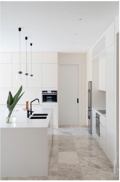 Nordic Grey Honed Marble Tile 305X75X12