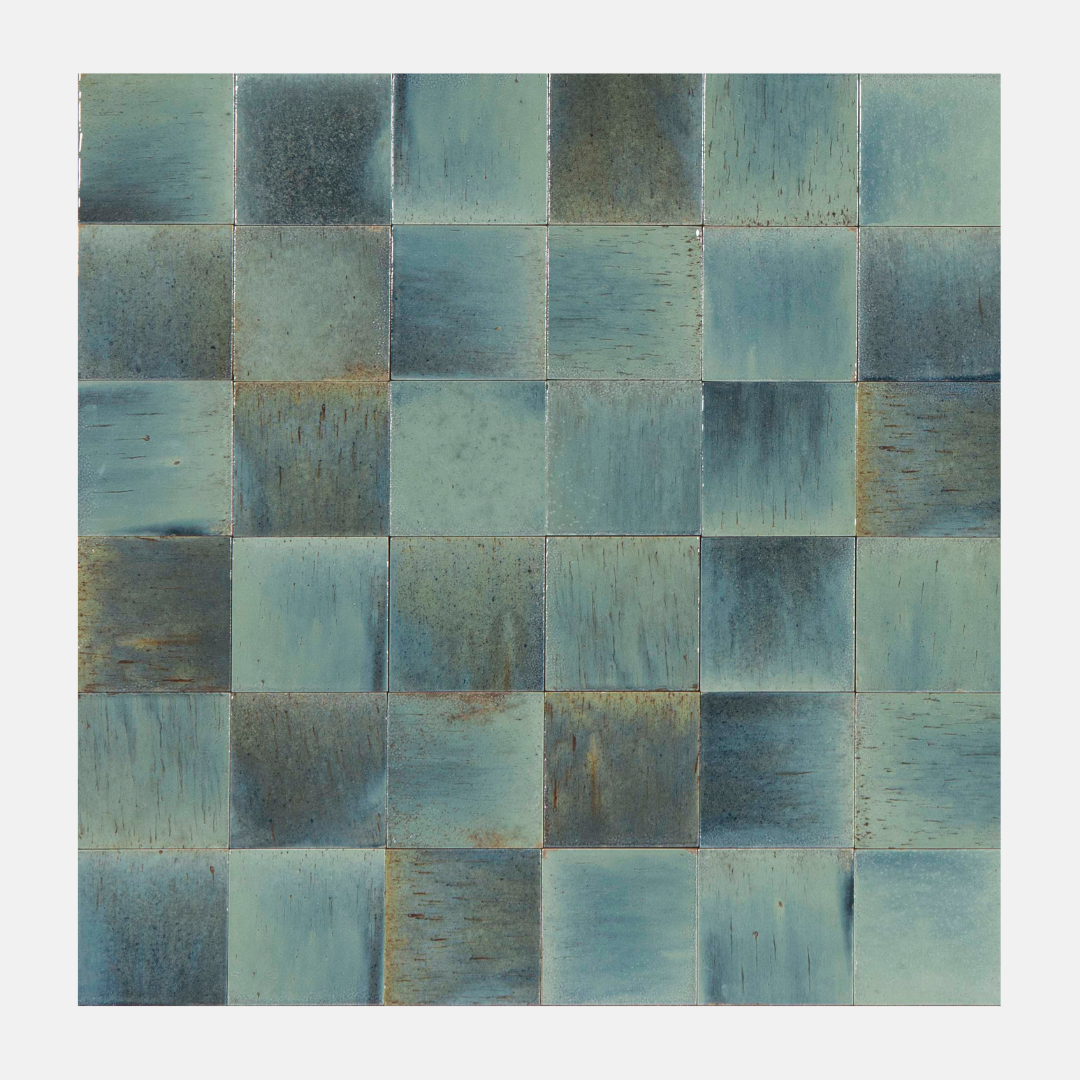 Verona Gloss Blue Subway Tile 100x100