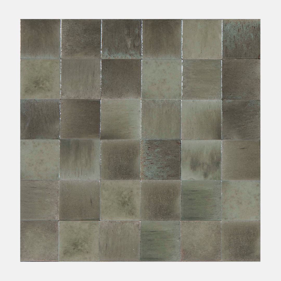 Verona Gloss Charcoal Subway Tile 100x100