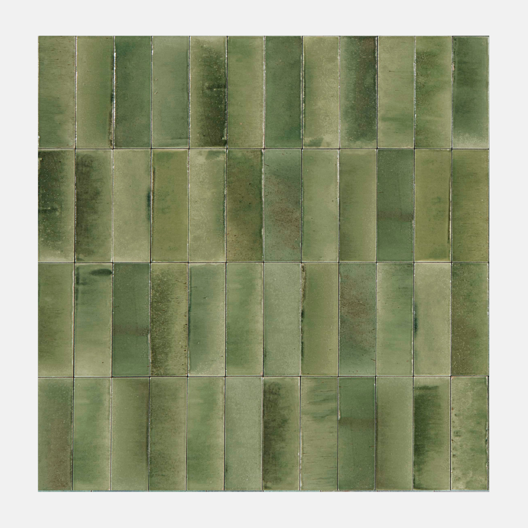 Verona Gloss Jade Subway Tile 75x200