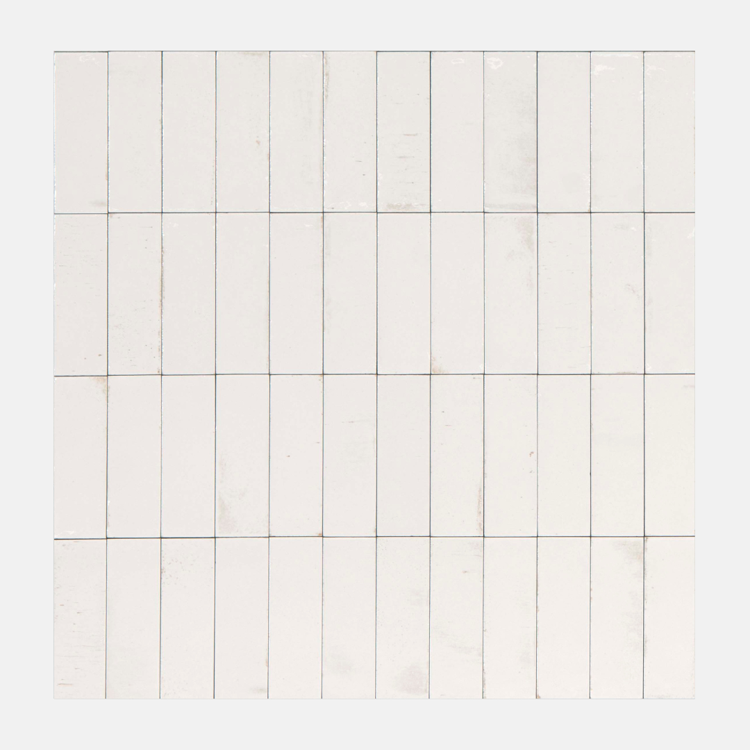 Verona Gloss White Subway Tile 75x200