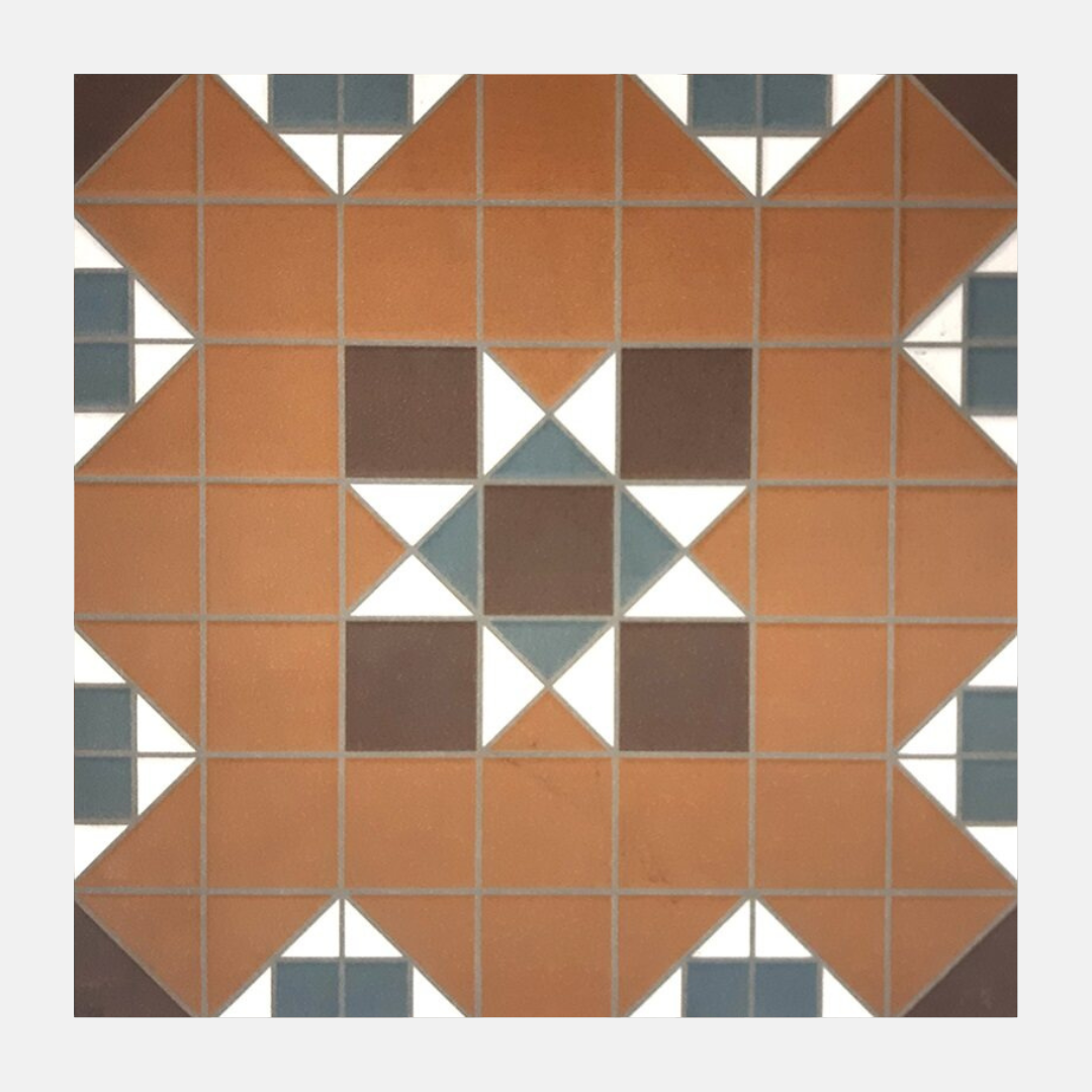 Hervas Matte York Tessellated Mosaic Tile 316x316