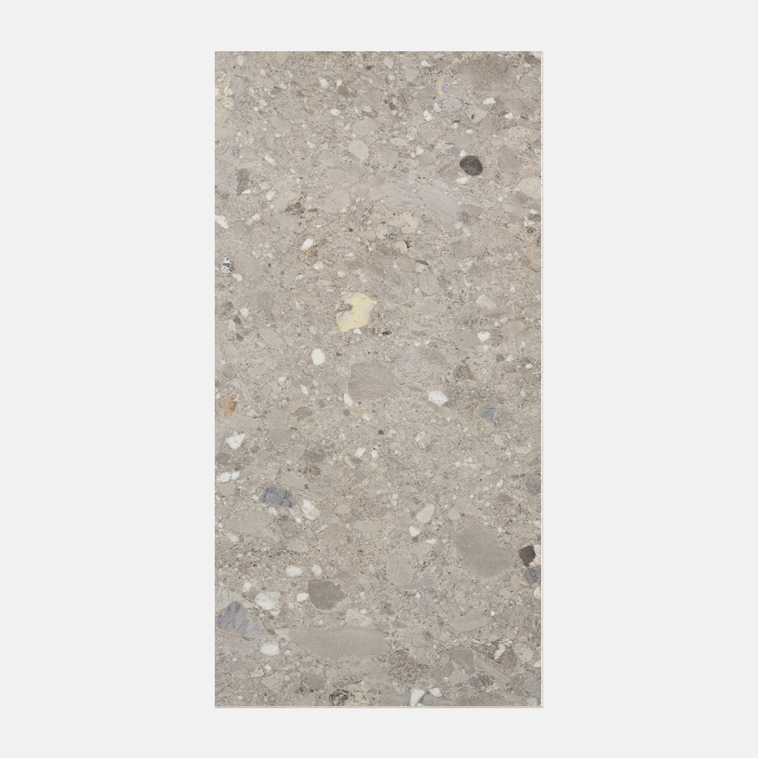 Zahara Matte Grey Stone-Look External Tile 600x1200