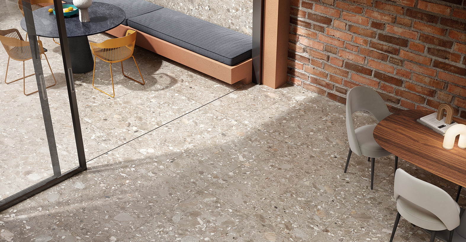 Zahara Matte Sand Stone-Look External Tile 600x1200