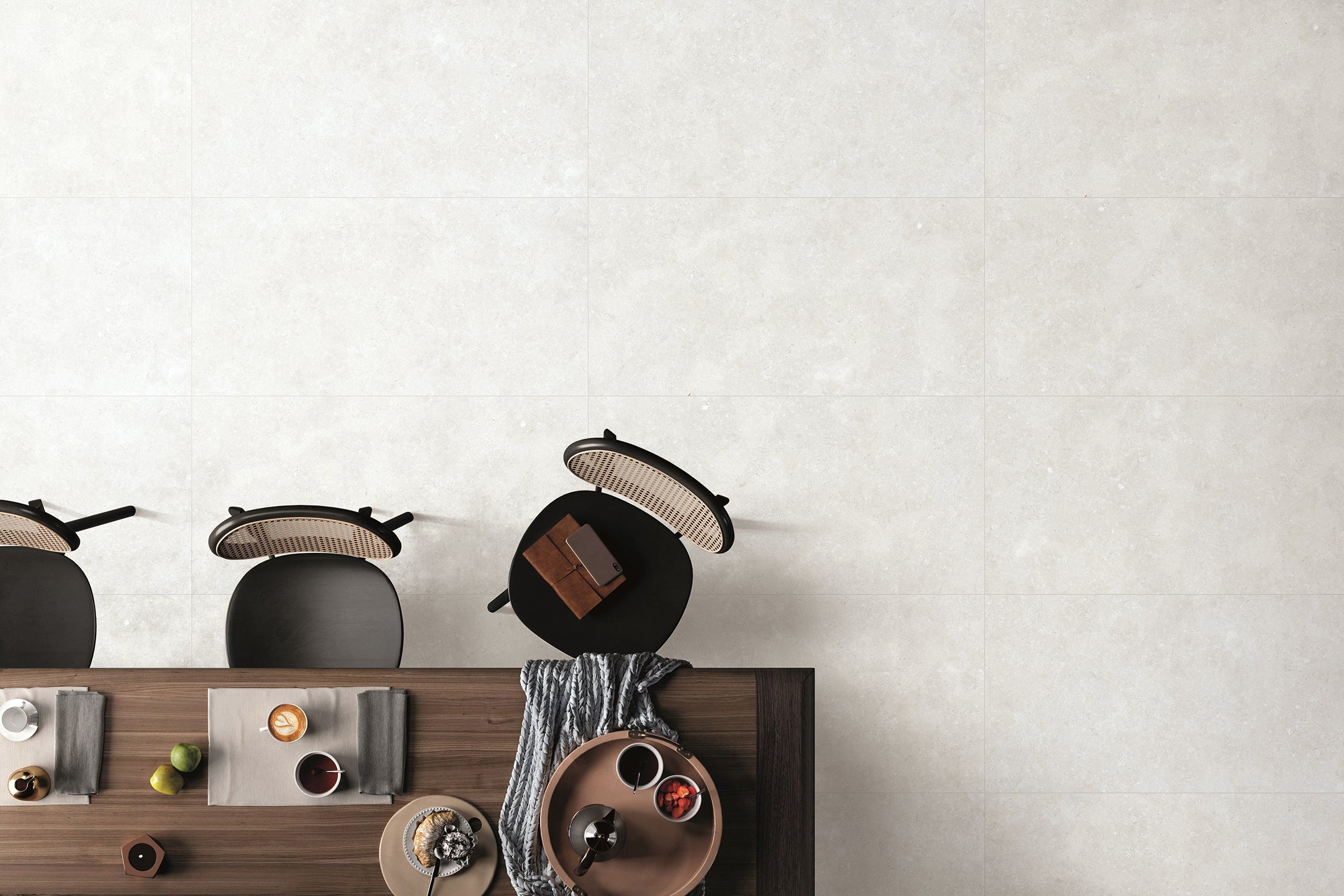 Avila Matte Grey Stone-Look Tile 300x600