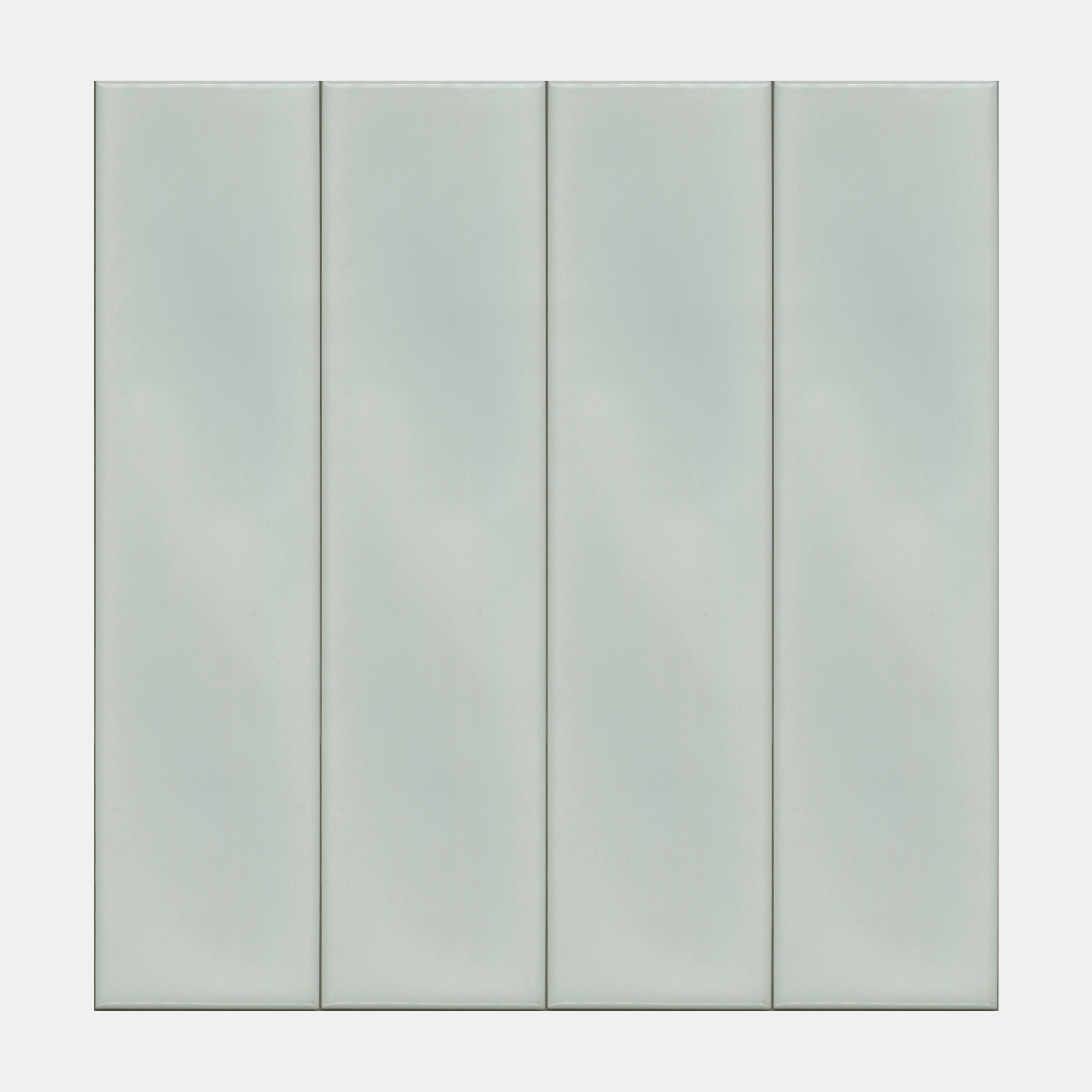 Civita Gloss Frame Pink Subway Tile 68x280