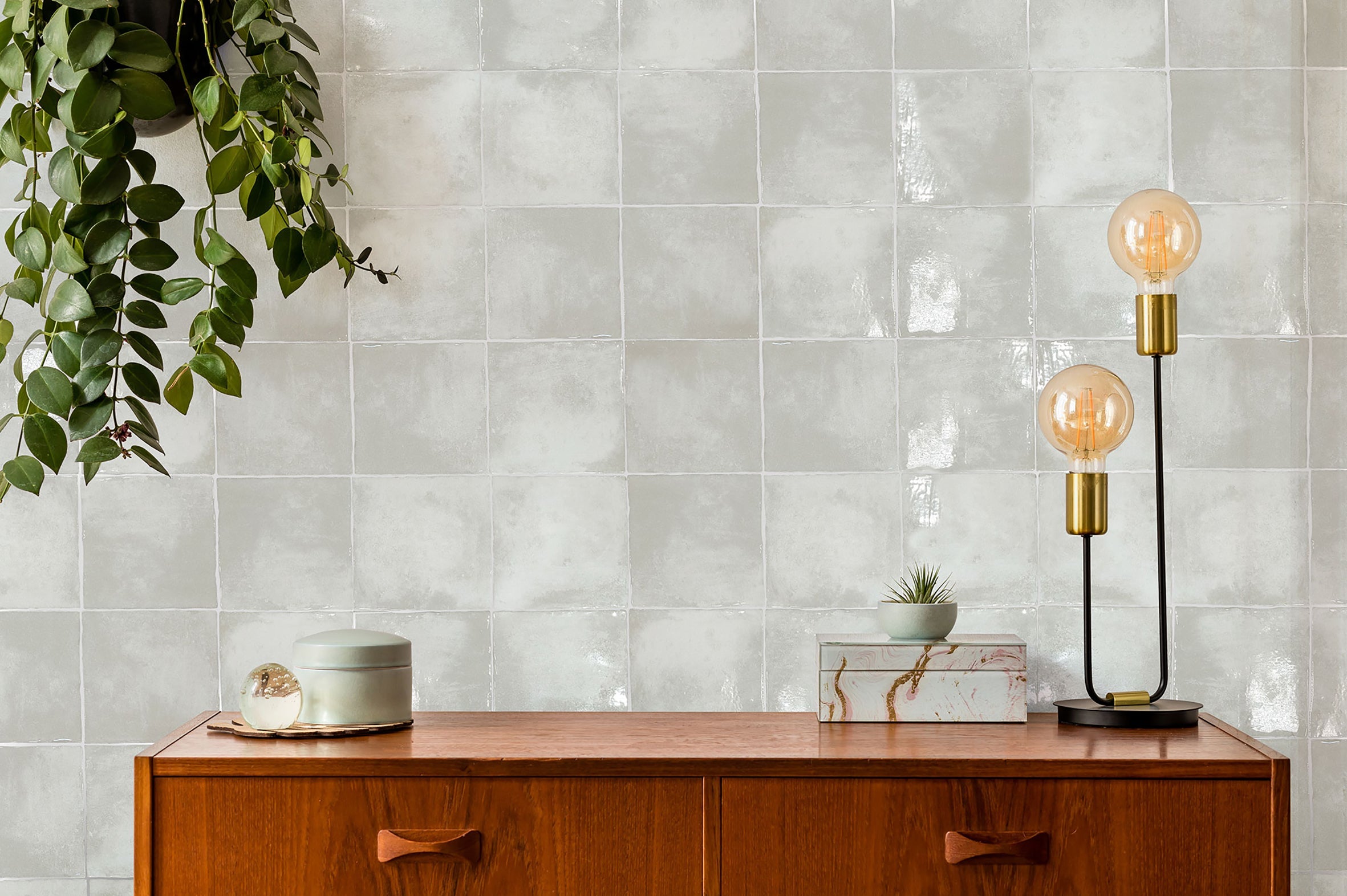 Santona Decor White Subway Tile 130x130