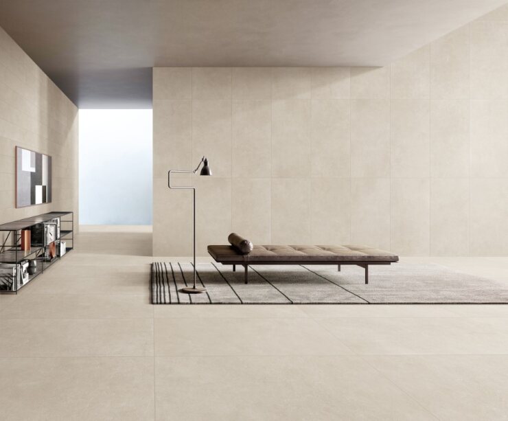 Soho Matte Grey Stone-Look Tile 75x300