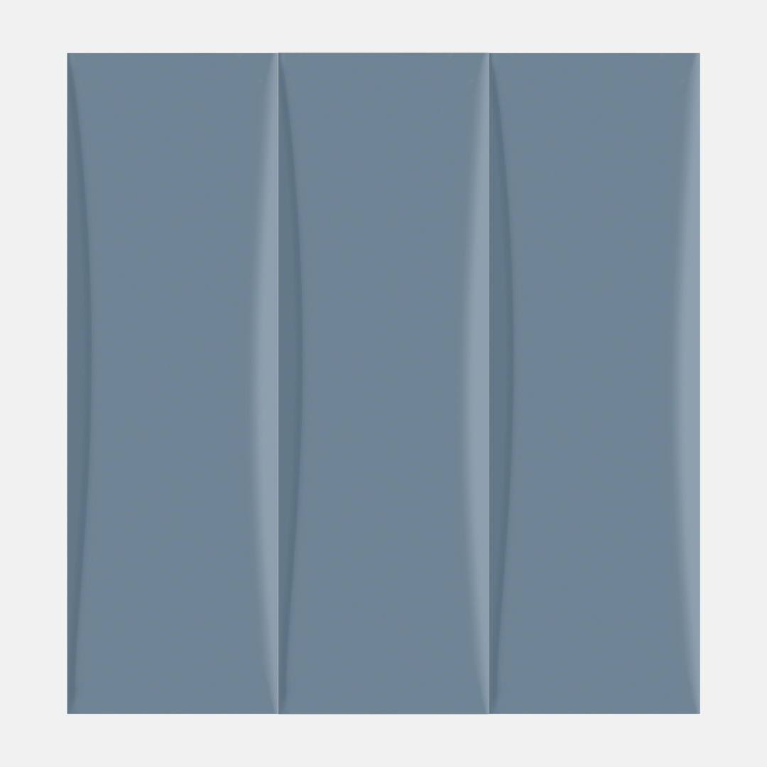 Varenna Gloss Teal Subway Tile 82x257