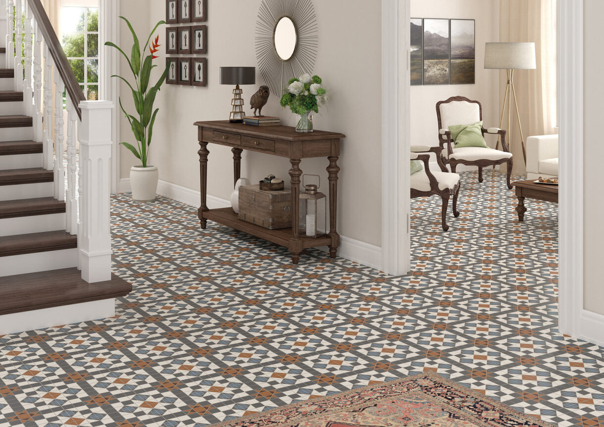 Hervas Matte Canterbury Tessellated Mosaic Tile 316x316