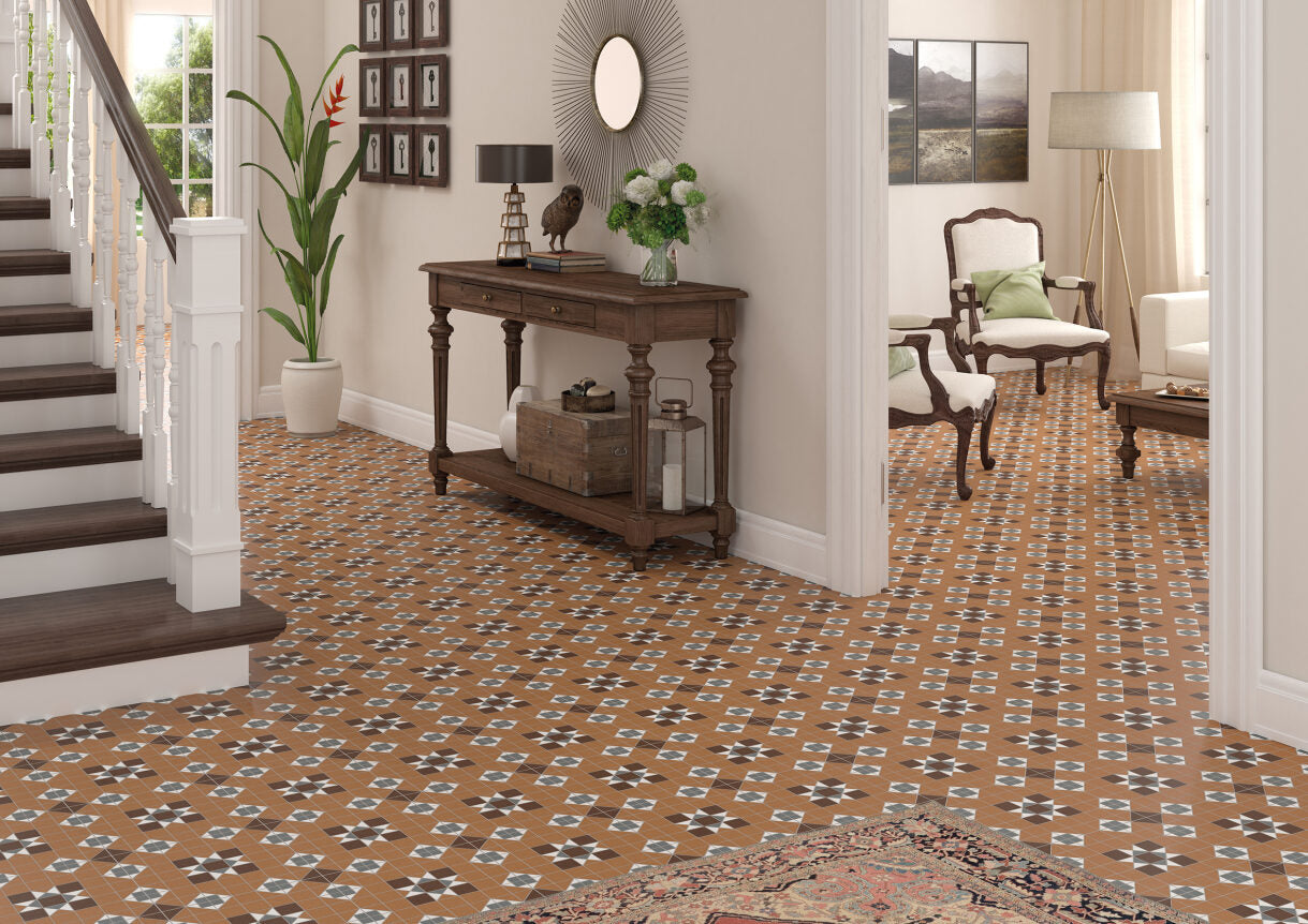 Hervas Matte Canterbury Tessellated Mosaic Tile 316x316